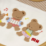 Bear Pattern Bib